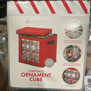 Christmas bulb organiser with 64 spaces 4 layers brand new